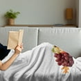 thumbnail image 3 of Harvest Soft Flannel Fleece Blanket, Fall Arrangement with Fruits of the Season in a Cornucopia Bountiful Harvest Corn, Cozy Plush for Indoor and Outdoor Use, 50" x 60", Multicolor, by Ambesonne, 3 of 5