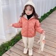 thumbnail image 3 of TAIAOJING Kids Toddler Jacket Kids Baby Boys Girls Winter Warm Solid Coats Ears Hooded Padded Outwear Fall Outfits 3-4 Years, 3 of 3