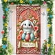 thumbnail image 5 of Decoraciones de Pascua, adornos de Pascua, regalos de Pascua, cortina de puerta de Pascua adecuada para suministros de fiesta grandes, decoración de pared de jardín de habitación, decoración navideña,, 5 of 6