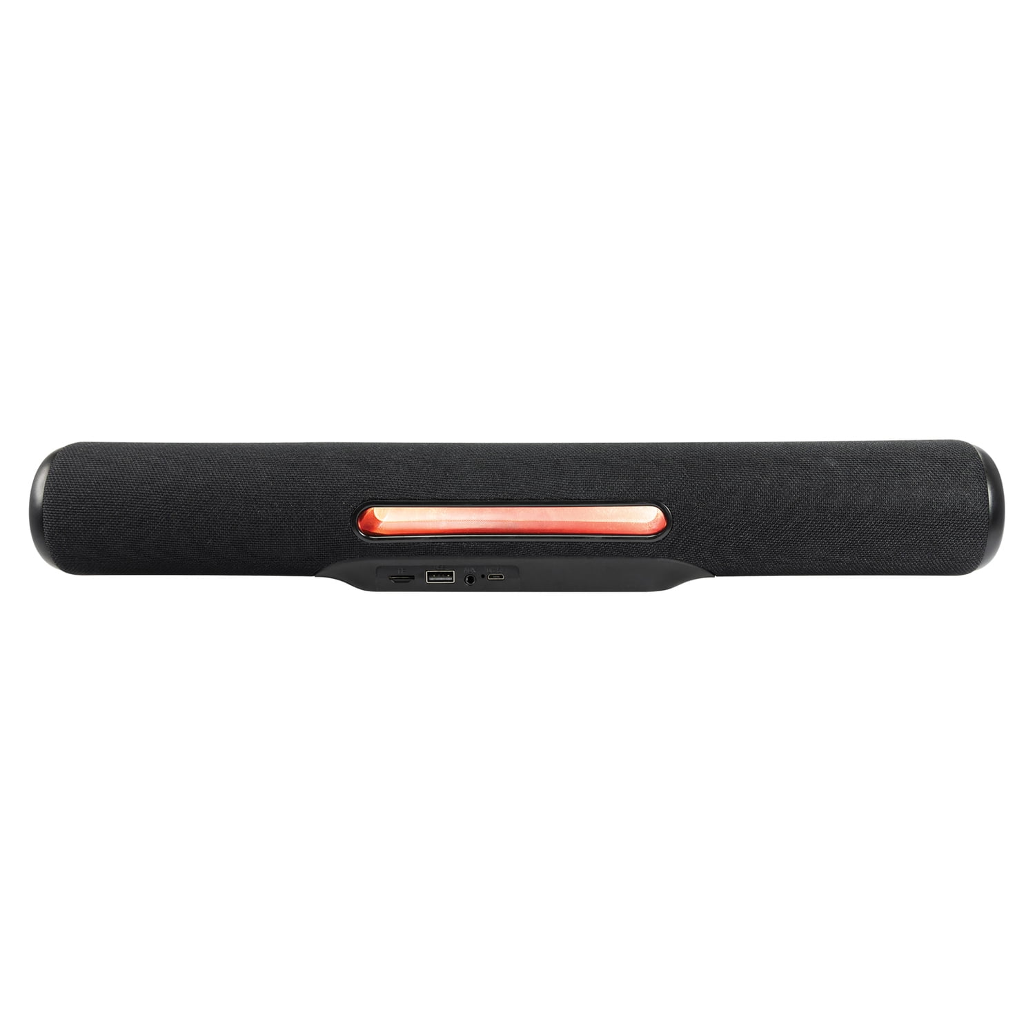 iLive Portable Bluetooth 2.0-Channel 18-In. Sound Bar/Speaker with LED Lights and Speakerphone, True Wireless, Black, ISB184BPT