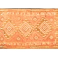 thumbnail image 1 of Ahgly Company Indoor Rectangle Oriental Orange Traditional Area Rugs, 5' x 7', 1 of 1