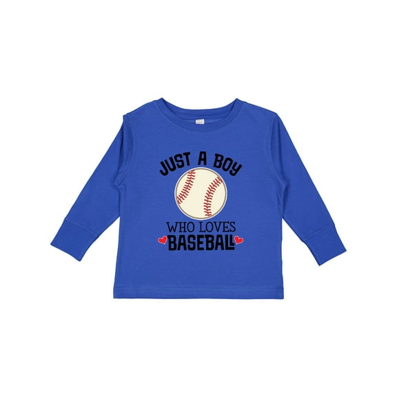 Inktastic Baseball Fan Quote Boys Sports Ball Boys Long Sleeve Toddler T-Shirt