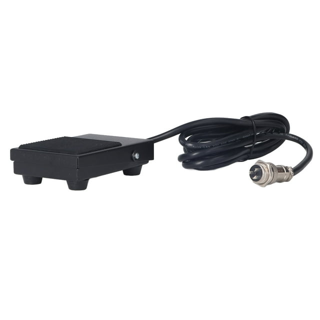Interruptor de Pedal de Pie, Interruptor de Pie Pedal Self Reet Fácil Operación de Alta Resistencia ContactO de Aleación de Plata Para Mácina de Coser