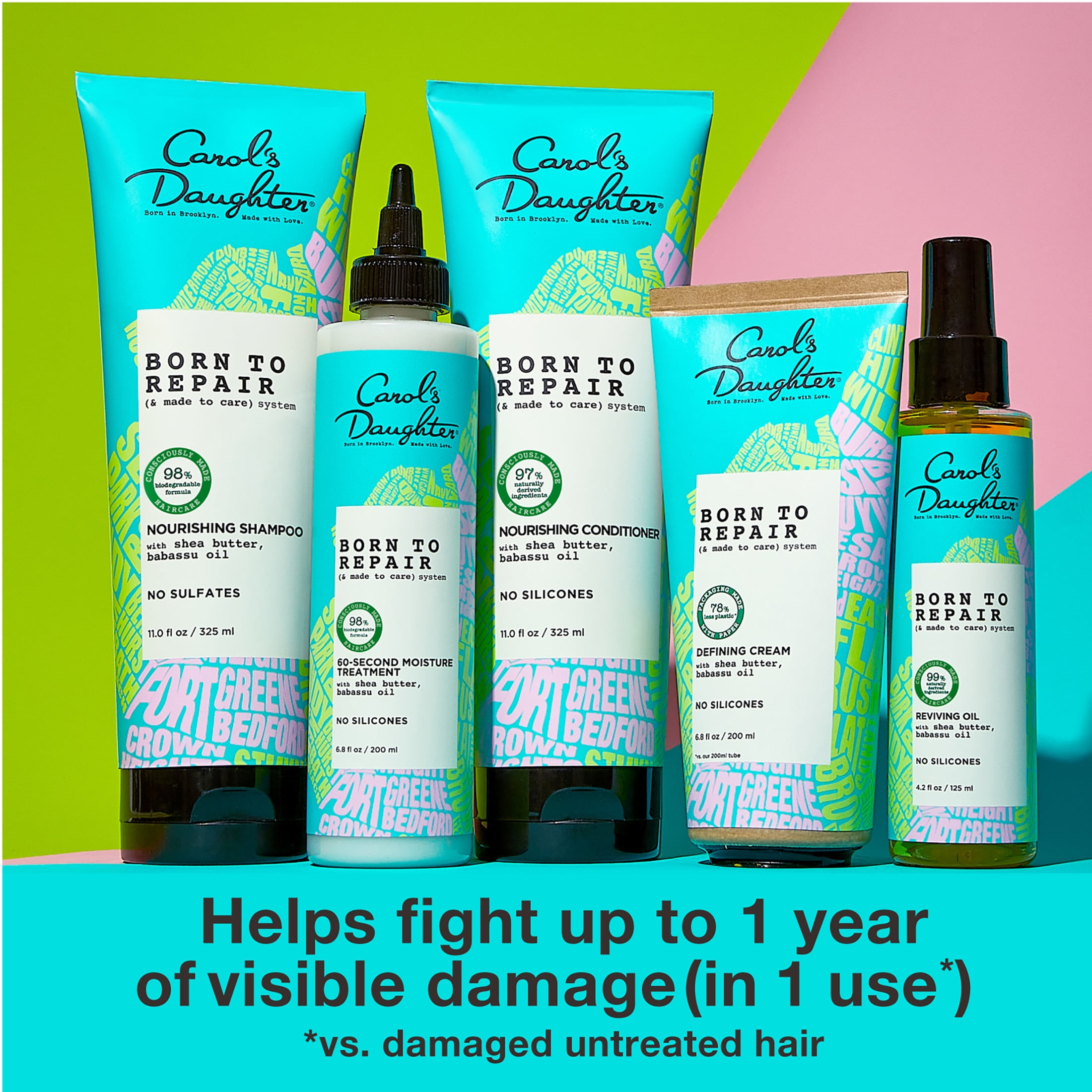 Carol's Daughter Born to Repair, Repairing Conditioner for All Hair Types with Shea Butter, 11 fl oz
