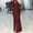 Red, variant on Wedding Guest Dresses,Formal Dresses Women's Sexy Sequin Long Sleeve V Neck Long Nightclub Style Slim Sling Dress With Slit Maxi Dress,Bridesmaid Dresses,Long Sleeve Dress Gold Dress XXL