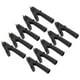 thumbnail image 5 of Jadeshay Pinza de cocodrilo, 10 Uds., Pinza de cocodrilo de Plomo de Prueba, Pinzas de multímetro de Seguridad con Aislamiento de PVC de latón para Conector Banana de 4mm(Negro), 5 of 8