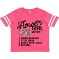 thumbnail image 3 of Inktastic Flower Girl Wedding Duties Girls Toddler T-Shirt, 3 of 5