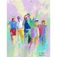 thumbnail image 2 of Wallich, Richard 12x14 Black Ornate Wood Framed with Double Matting Museum Art Print Titled - Womens Golf, 2 of 4