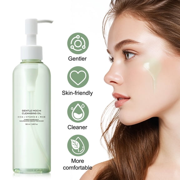 Makeup-Removing Cleansing Oil Non-Comedogenic Rice Amino HD Vitamin E Cica Ceramide 120ml