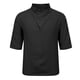 thumbnail image 1 of Camisa de manga corta irregular de seda helada para hombre - Diseño de pelo oscuro, mezcla de algodón, 1 of 8