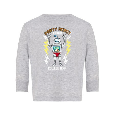

Party Robot Long Sleeve Toddler -Image by Shutterstock 2 Toddler
