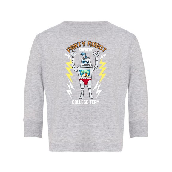 Party Robot Long Sleeve Toddler -Image by Shutterstock, 3 Toddler