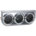 thumbnail image 3 of Medidor de temperatura del agua Celsius de presión de aceite de 52Mm, voltímetro cromado, Kit de calibre 3 en 1, medidor de motocicleta para coche, esfera negra | ESCAPE, 3 of 5