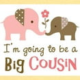 thumbnail image 3 of CafePress - Big Cousin Elephan T Shirt - Cute Toddler T-Shirt, 100% Cotton, 3 of 4