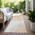 thumbnail image 6 of Addison Rugs Chantille Indoor/Outdoor Transitional Circles Salmon Washable Runner Rug, 2'3" x 7'6", 6 of 6