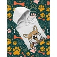 thumbnail image 3 of Japanese Style Corgi W Ramen Hoodie Men - Men Hoodie, White, 4XL, 3 of 4