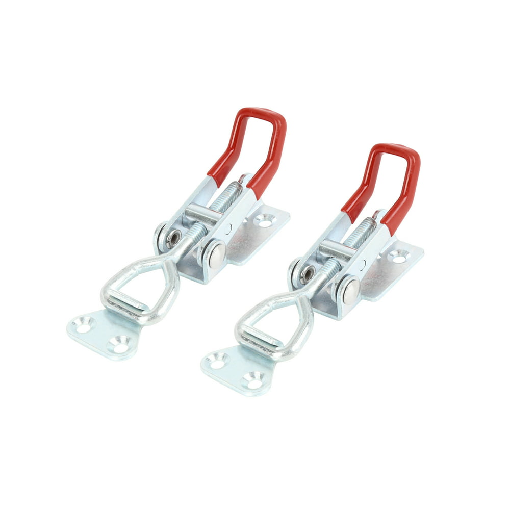 Car Adjustable Handle Toggle Clamp Latch Lock Hasp with Hole 180Kg ...