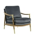 thumbnail image 5 of Langford Accent Armchair in Cadet Blue Walnut, 5 of 9