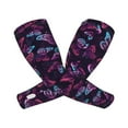 thumbnail image 2 of Haiem Purple Butterfly UV Protection Cooling Arm Sleeves for Men and Women UPF 50 Sun Sleeve, 2 of 8