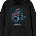thumbnail image 2 of Stranger Things Demogorgon Live Adult Black Hoodie-XXL, 2 of 4