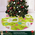 thumbnail image 6 of Coolnut Christmas Tree Skirt, 48", Easter Tree Skirt Double Layers Polyester Easter Tree Skirt for Easter Holiday Party Decoration, 6 of 6