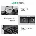 thumbnail image 2 of Pastillero Semanal Organizador 3 Tomas Portátil Negro, 2 of 5