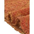 thumbnail image 7 of Allegra K Women's Crochet Lace See Through Floral Ruffle Neck Blouse, 7 of 7