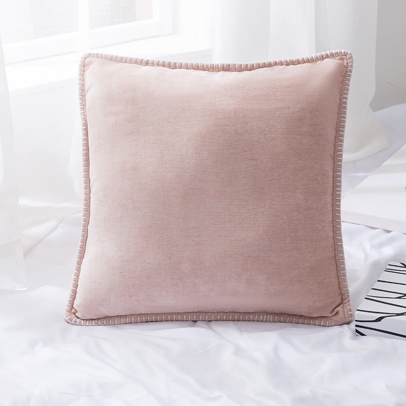 18 X18 Chenille Decorative Throw Pillow Case Cushion Cover