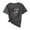 Dark Gray, variant on Womens Short Sleeve Tops, Women Graphic Tees Casual Soft Cotton T Shirts