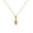 Rose, variant on Teardrop&nbsp;Shape 14K Rose Gold Plated 925 Silver Ruby&nbsp;Gemstone Pendant Necklace For Women