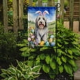 thumbnail image 2 of Bearded Collie Easter Egg Hunt Garden Flag, 2 of 5