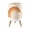 Color 1, variant on Small Trash Can with Lid Cute Smiling Cloud Pastel Rainbow Stars 1.8 Gallon Dog Proof Trash Can Round Garbage Can Waste Bin Wastebasket for Bathroom Bedroom