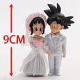 thumbnail image 1 of Poupée Modèle de Collection Dragon Ball Z Son Goku & Chichi Mariage Amour Ver Anime Dessin Animé Q Figure, 1 of 1