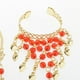 thumbnail image 4 of Conjunto de joyas para danza del vientre Perfecl Collar cadena pulsera, 4 of 6