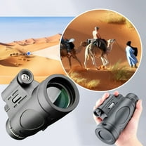 Latrodar 12x50 Monocular-Telescope High Powered For Smartphone Night Vision Practical&Affordable ravel Camping Hiking Black 6x4.8 Inch Home Stuff