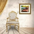 thumbnail image 3 of Perry, William 30x26 Gold Ornate Wood Framed with Double Matting Museum Art Print Titled - Colorful red-tailed hawk looking for prey-Florida, 3 of 4