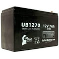 thumbnail image 4 of 4x Pack - Compatible Cutter Labs 4000 INFUSION PUMP Battery - Replacement UB1270 Universal Sealed Lead Acid Battery (12V, 7Ah, 7000mAh, F1 Terminal, AGM, SLA) - Includes 8 F1 to F2 Terminal Adapters, 4 of 4