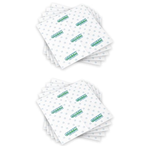GLEEN Cloth 10 Pack GLEEN Reusable Cleaning Cloths, Streak-Free Multi-Surface Window & Glass Cleaning Cloth, Chemical-Free Cleaning, 16 x 16 in, 10 Pack