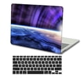 thumbnail image 3 of KSK KAISHEK Hard Shell Case Compatible New MacBook Air 13"( Retina Display and Touch ID, 2018 - 2022) + Black Keyboard Cover Model A2337 m1&A2179&A1932, USB Type-C Galaxy A 0505, 3 of 5
