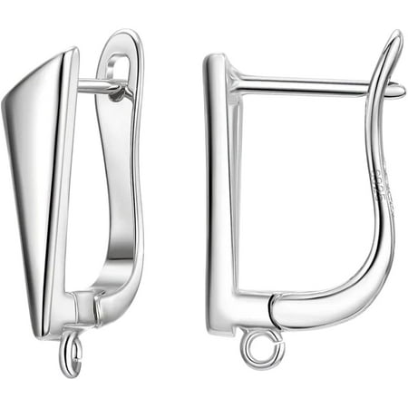 New 2025 Trendy 925 Sterling Silver Needle Statement Hoop Earrings For Women Hers Party Fashion Jewelry Anniversary For Gift Jewelry Gift Fashion Trendy Accessories Creative[y955]