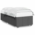 thumbnail image 4 of Bowery Hill Engineered Wood Twin Bed Frame in Dark Gray Fabric, 4 of 5