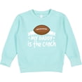 thumbnail image 2 of Inktastic Football My Daddy is the Coach Toddler Sweatshirt, 2 of 4