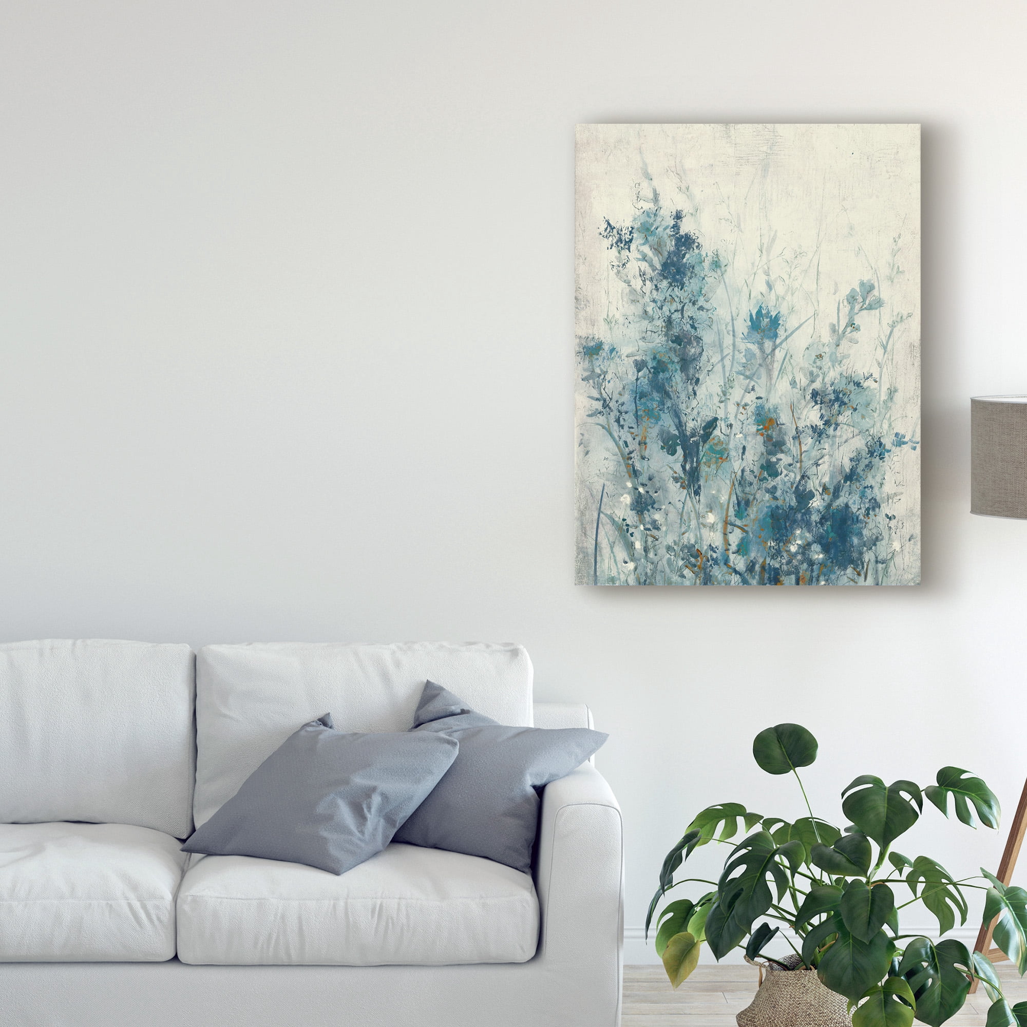 Trademark Fine Art 'Blue Spring I' Canvas Art by Tim OToole