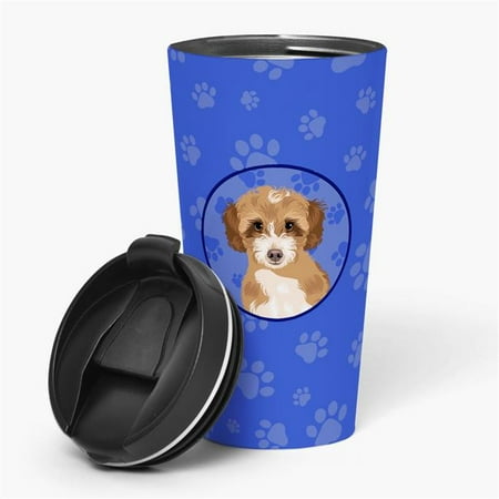 

Carolines Treasures WDK1077TBL215 7.25 x 3.5 in. Unisex Doodle Tricolor No.2 Stainless Steel 16 oz Tumbler Blue