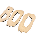 thumbnail image 3 of Krafty Supply Halloween Crafts Letters Boo| 1/8" MDF| Wood Crafts| Halloween Decor| Wood Letters 18", 3 of 4