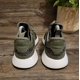 thumbnail image 4 of Ad-id-as X_PLR Low Men's Major Green Knit Running Training Sneakers Shoes Size 4, 4 of 6