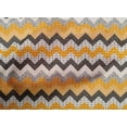 thumbnail image 5 of oneOone Tissu Cambric Coton Jaune Moutarde Chevron Matériel de Robe Tissu Imprimé Tissu au Mètre 56 Pouces de Large-Cb, 5 of 5