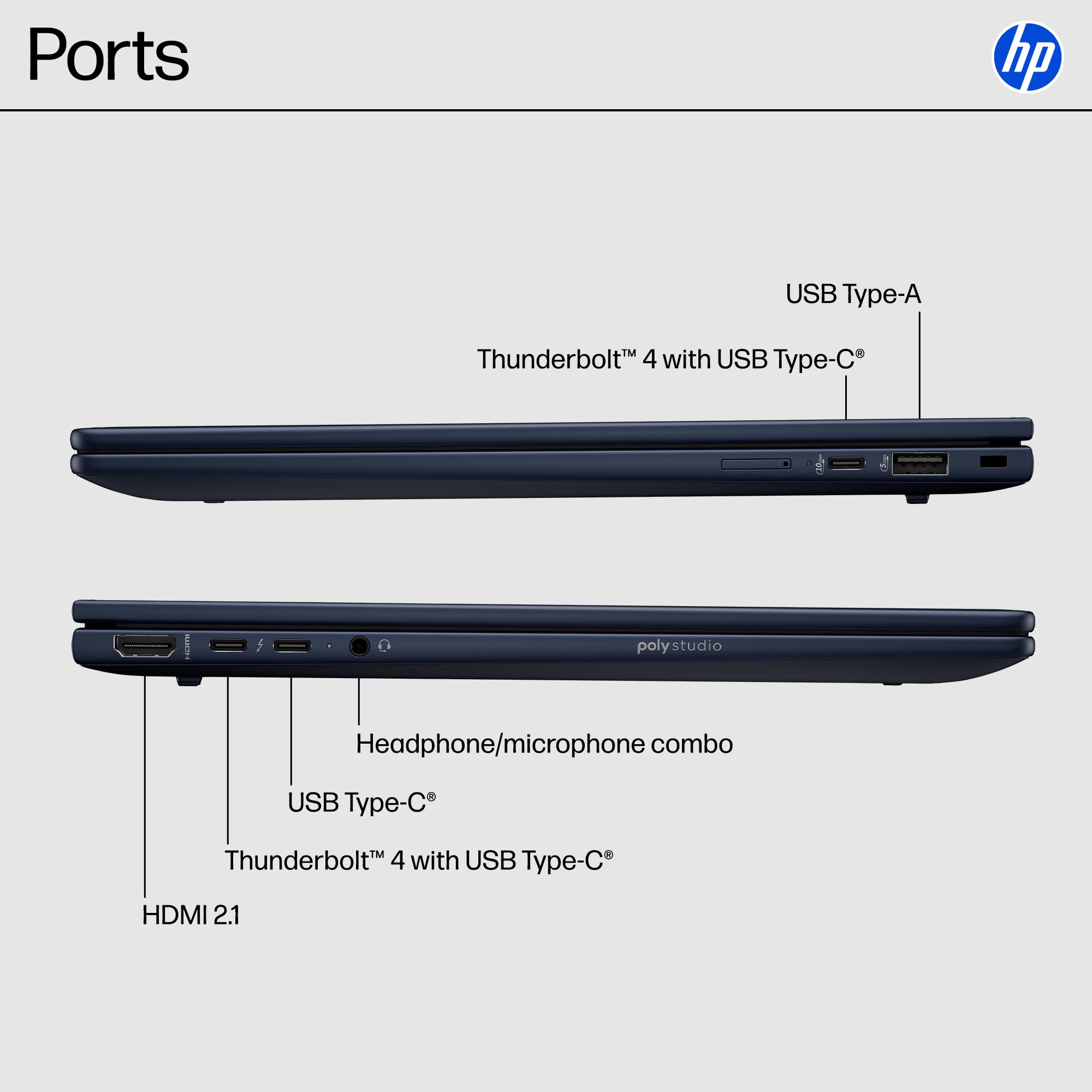 HP EliteBook X G1i 14" AI Laptop - Intel Core Ultra 7 258V - Copilot+ PC - WUXGA LED Touchscreen - 32GB Memory - 1TB SSD - Windows 11 Home