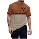 thumbnail image 1 of Camisas de Manga Larga para Hombres Imprimir Casual Cuello Redondo Blusa de Manga Corta, Camisas de Lino para Hombres, 1 of 9