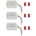 thumbnail image 1 of Paquete de 3 unidades W10695459 W10843353 W11205083 para componentes de módulos de luz LED para refrigerador, 1 of 5